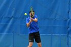 Men's Tennis vs Stonehill  Wheaton College Men's Tennis vs Stonehill College. - Photo by: KEITH NORDSTROM : Wheaton, Tennis